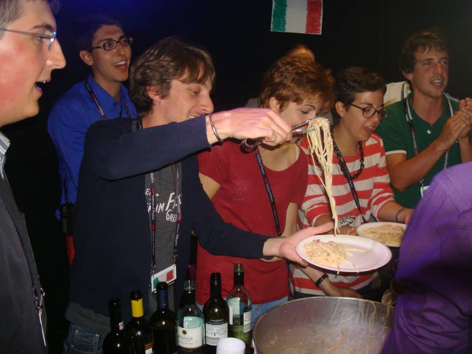 Italiani al Nations party di ICPS 2013
